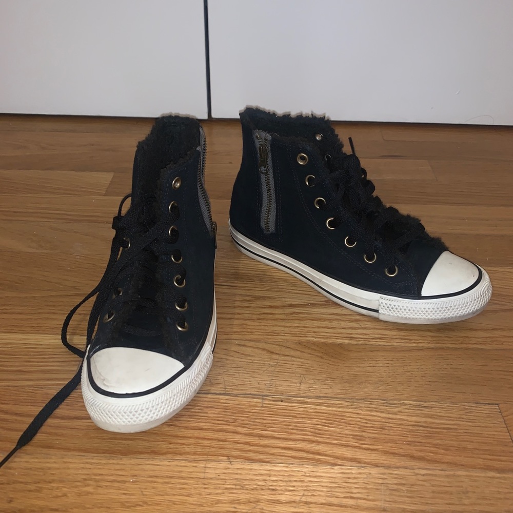 Converse Shearling Lined High Tops